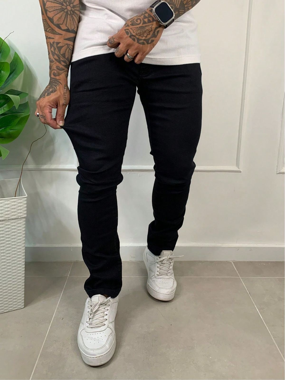 JEANS NERO PREMIUM – COMFORT E STILE CON TESSUTO DI ALTA QUALITÀ